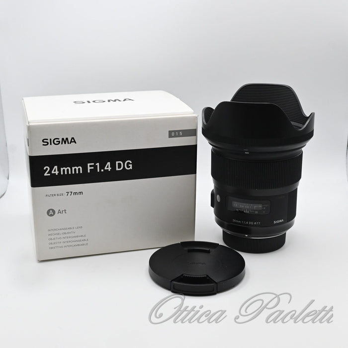 Sigma per Nikon 24 mm 1:1.4 DG (Art) Usato