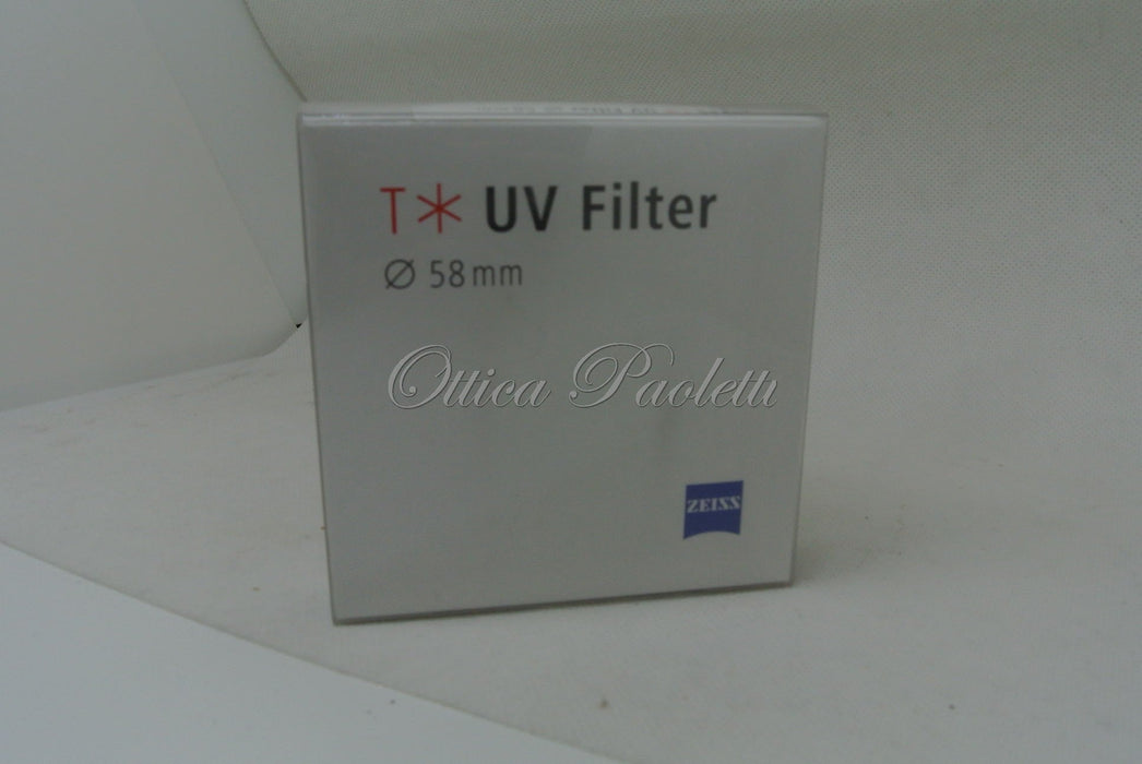Zeiss T* UV Filter 58 mm Usato