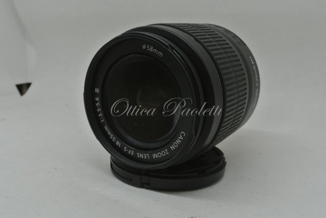 Canon EF-S 18-55 mm 1:3.5-5.6 IS III Usato