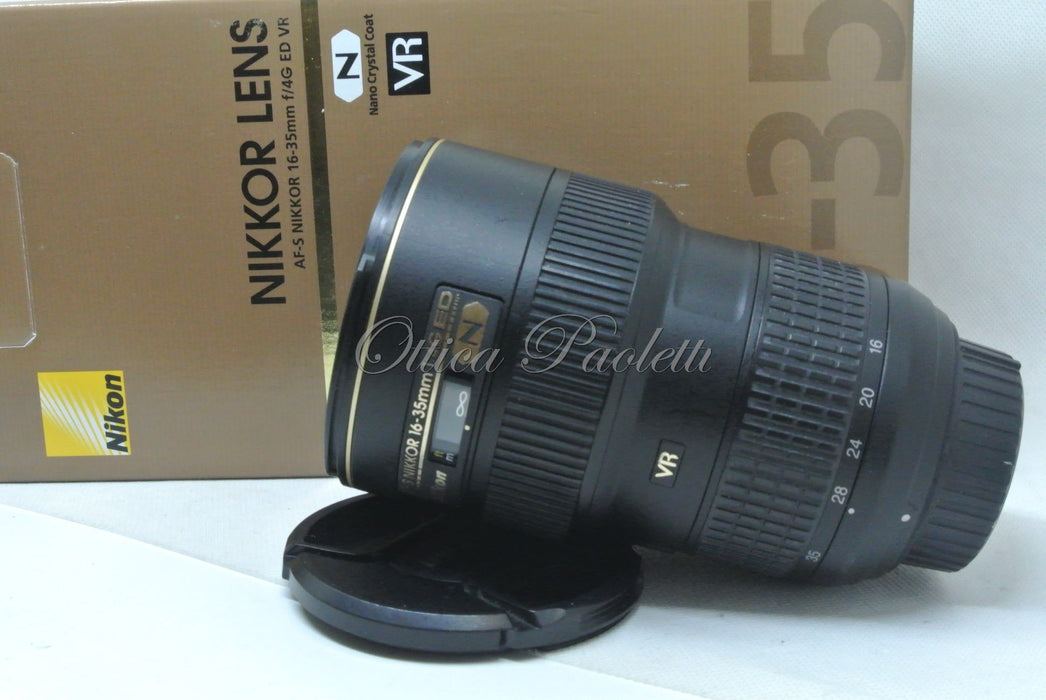 Nikon AF-S Nikkor 16-35 mm 1:4 G ED VR N Usato