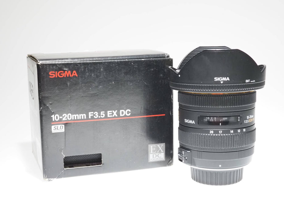 Sigma 10-20/3.5 Nikon