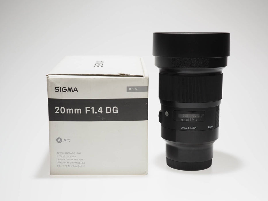 SIGMA 20/1.4 ART SONY E