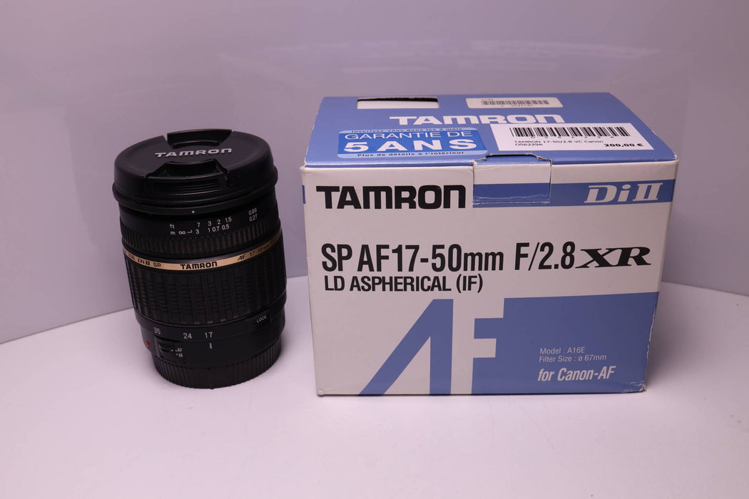TAMRON 17-50/2.8 VC Canon