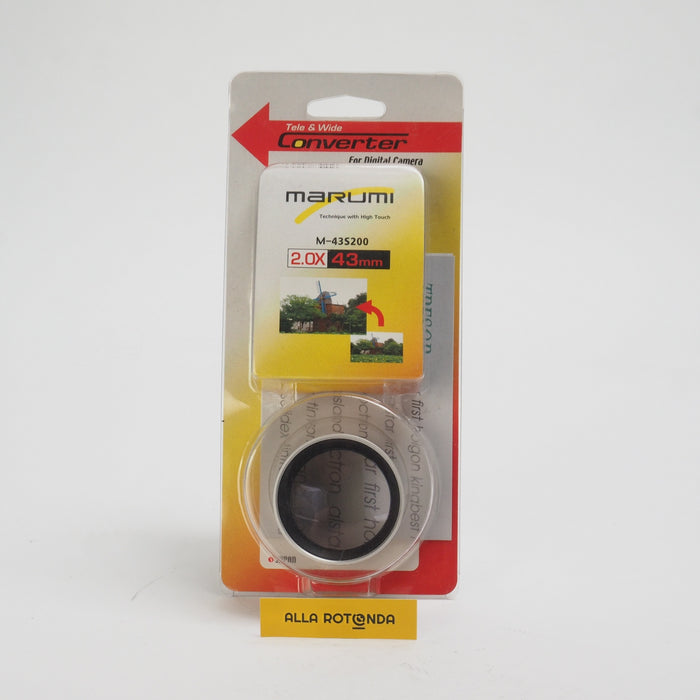 MARUMI AGGIUNTIVO OTTICO 2X 43mm M-43S200