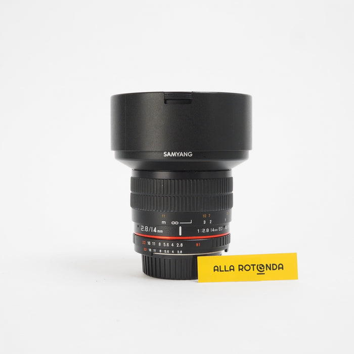 Samyang 14mm. f/2,8 ED AS IF UMC Nikon USATO