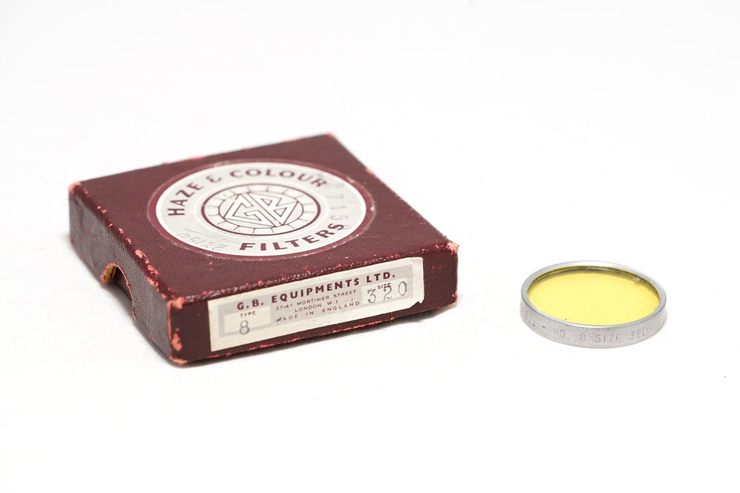 GB HAZE COLOUR FILTRO TYPE 8 320 SCATOLATO