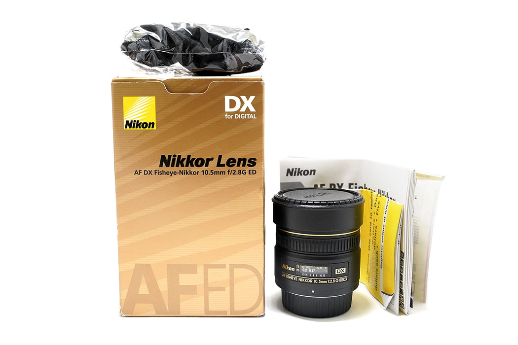 OBIETTIVO NIKON AF DX FISHEYE-NIKKOR 10.5MM F2.8G ED