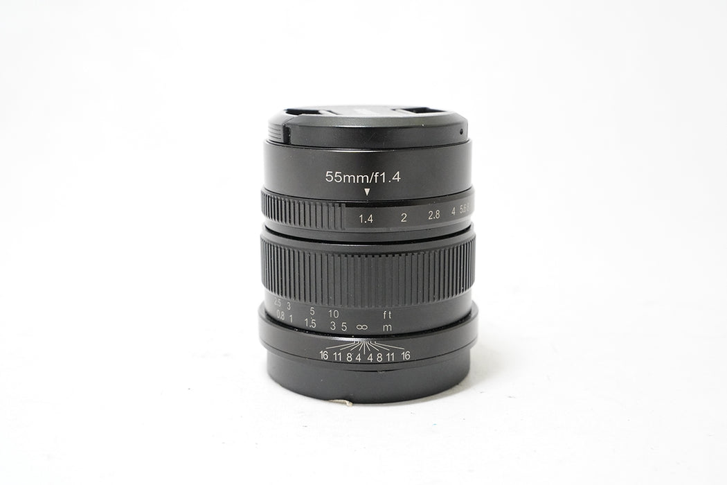 OBIETTIVO MANUALE 7 ARTISANS 55MM F1.4 L MOUNT APSC