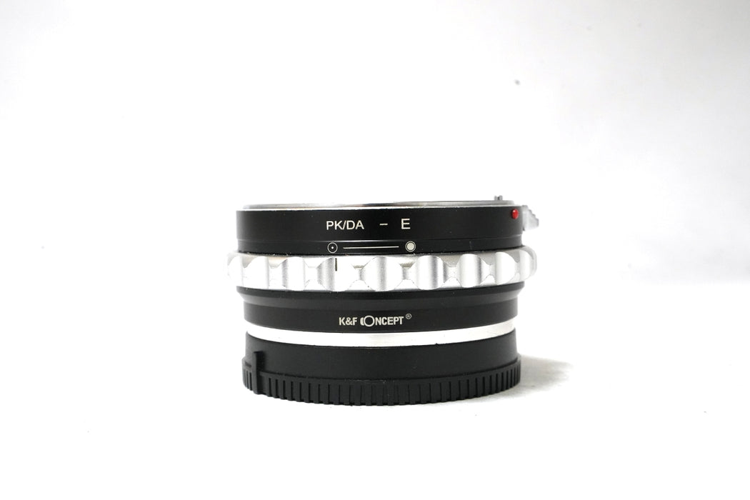 ACCESSORIO PER FOTOCAMERA ANELLO ADATTATORE DA PK/DA A SONY E