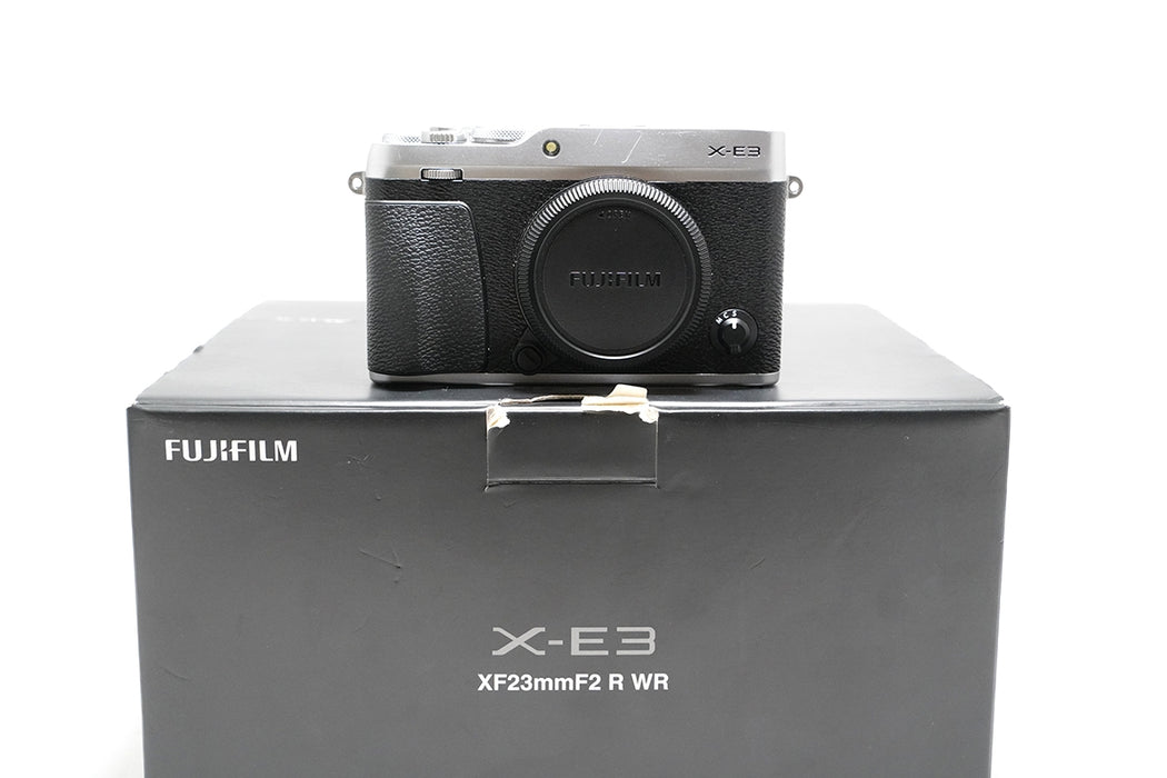 FOTOCAMERA FUJIFILM X-E3 SILVER SOLO CORPO 1130 SCATTI