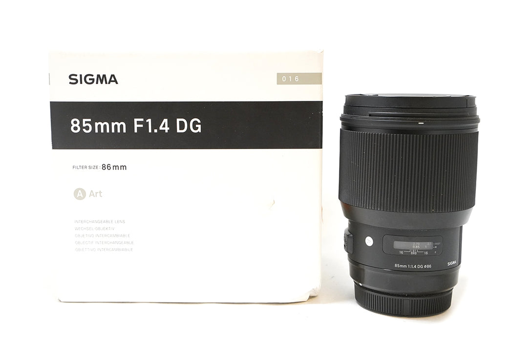 OBIETTIVO SIGMA 85MM F1.4 DG HSM PER CANON EF