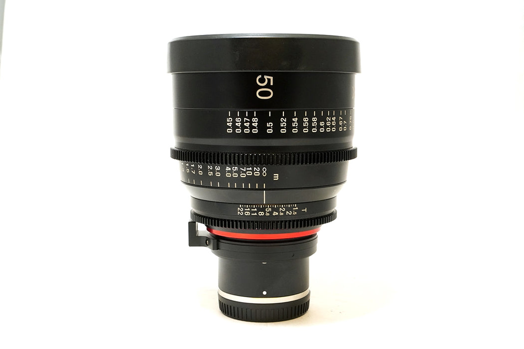 OBIETTIVO XEEN CINEMA LENS 50MM T1.5 E-MOUNT - BELLO