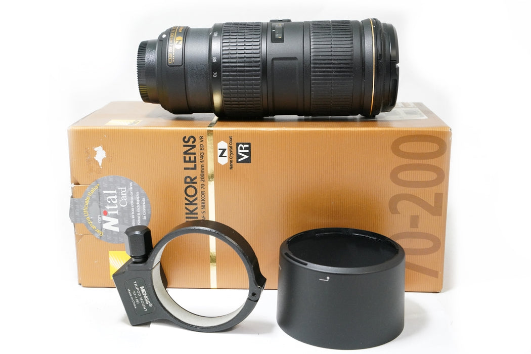 OBIETTIVO NIKKOR AFS 70-200MM F4 G ED VR BELLO