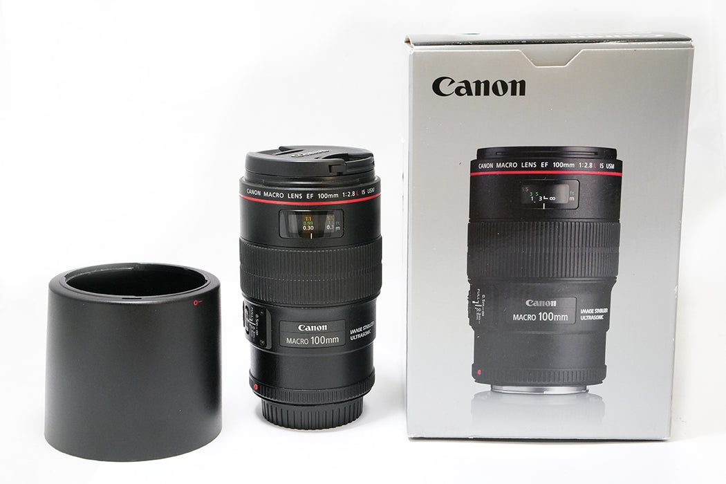 OBIETTIVO CANON EF 100MM F2.8 L MACRO IS USM BELLISSIMO
