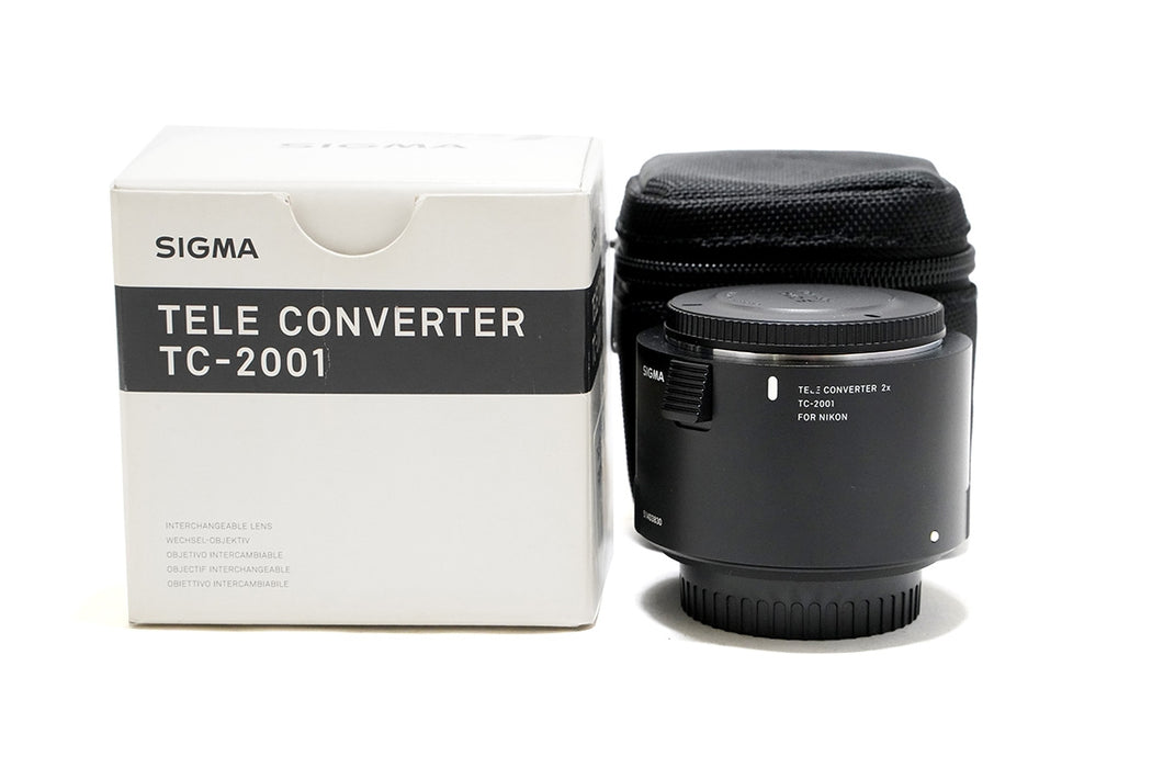 TELECONVERTER SIGMA TC-2001 PER NIKON - COME NUOVO
