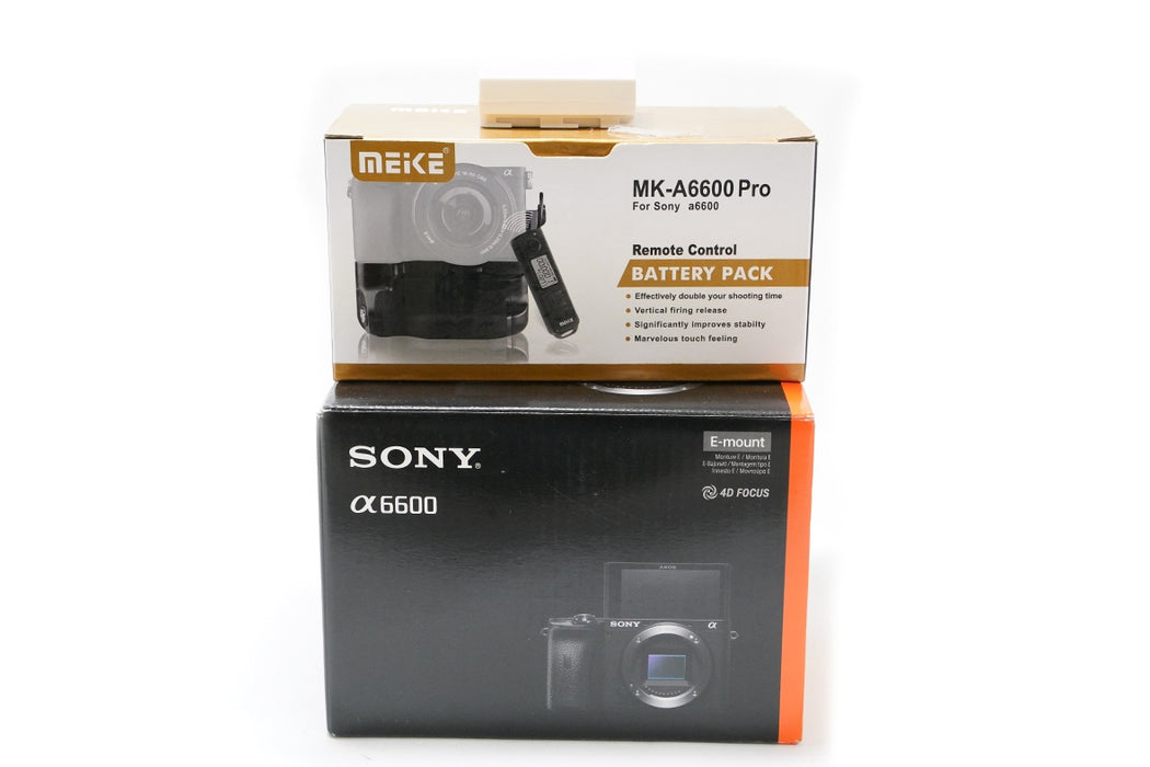 FOTOCAMERA SONY A6600 BELLA 23458 SCATTI CON ACCESSORI
