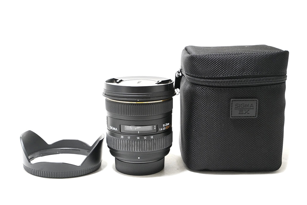 OBIETTIVO SIGMA EX DC HSM 10-20MM F4-5.6 PER NIKON
