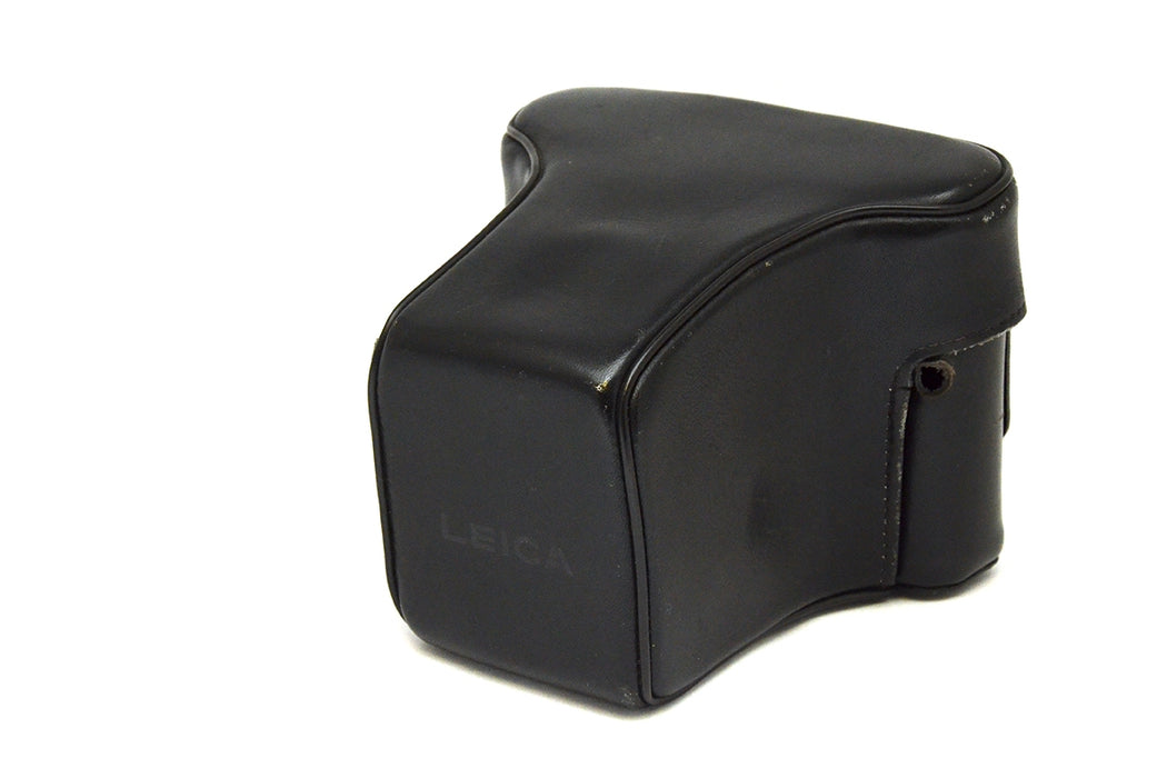 CUSTODIA IN PELLE NERA LEICA PER R4/R4 E/R4 S