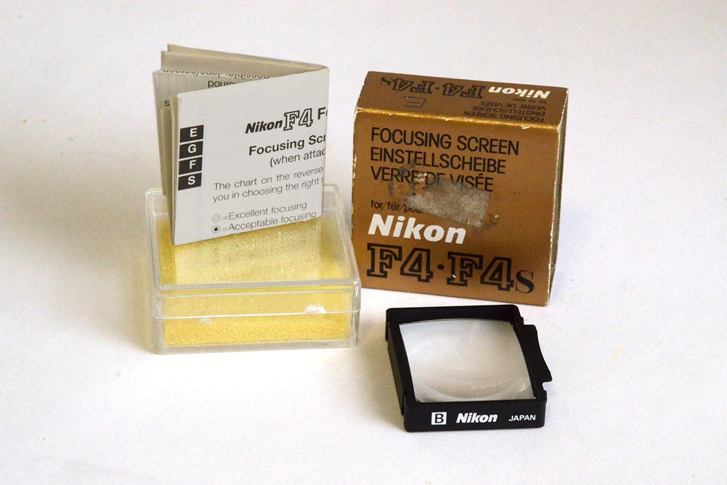 NIKON FOCUSING SCREEN TYPE B PER F4-F4S