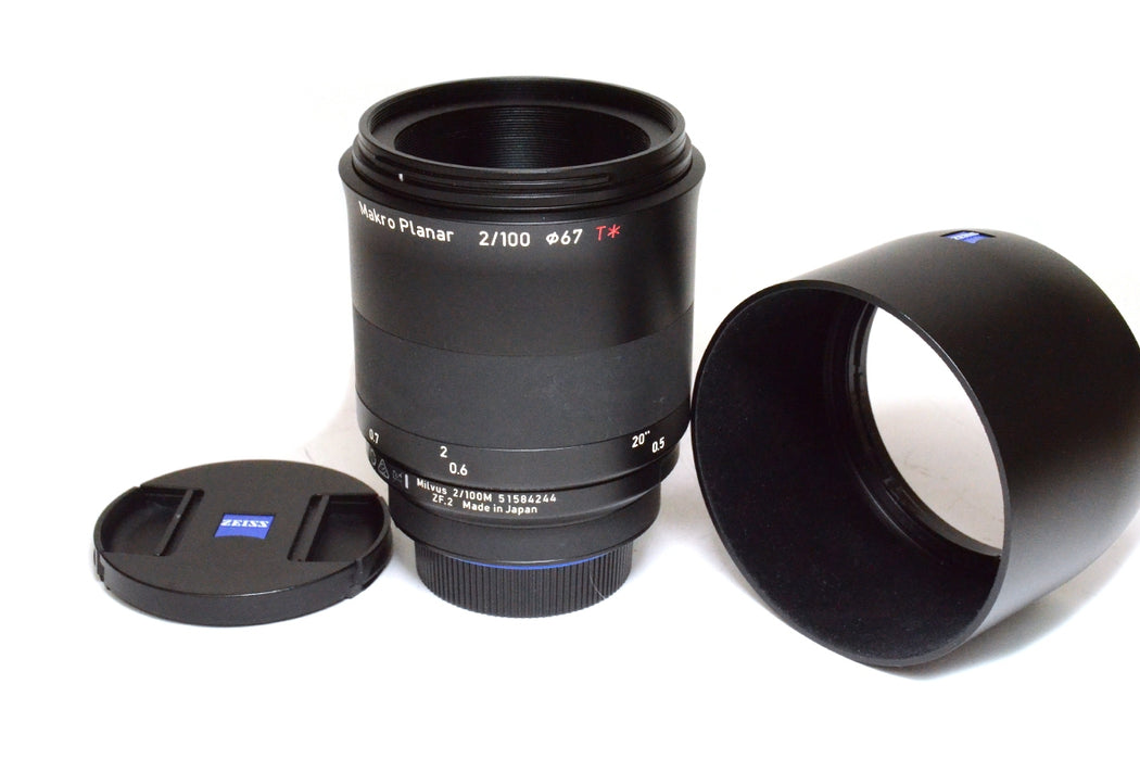 OBIETTIVO MANUALE ZEISS MILVUS 100MM F2 ZF2 MOUNT PER NIKON