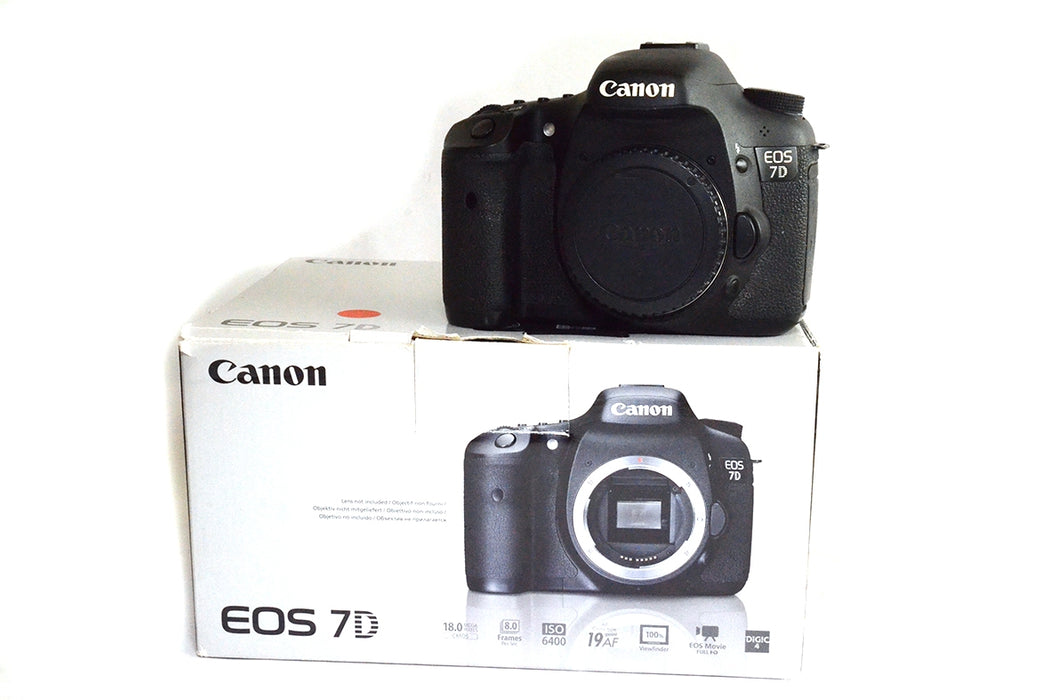 FOTOCAMERA CANON EOS 7D