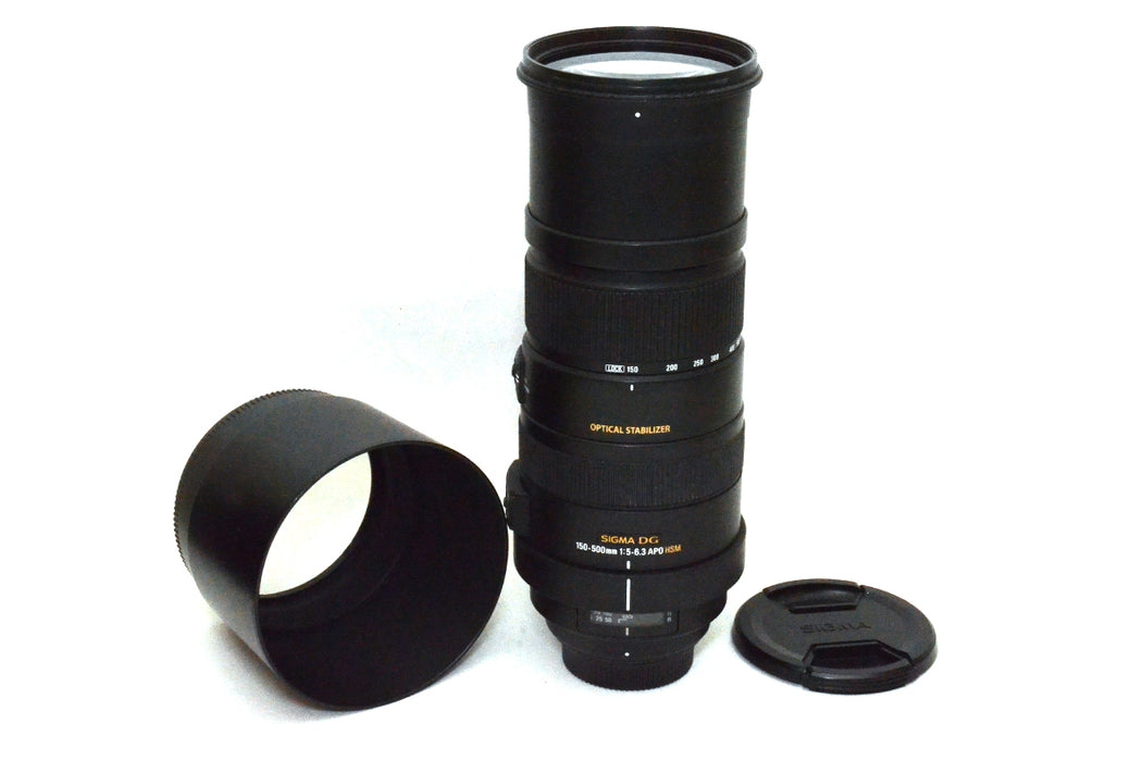 OBIETTIVO SIGMA 150-500MM F5-6.3 APO DG OS PER NIKON AF D