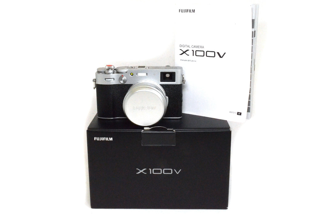FOTOCAMERA FUJIFILM X100V SILVER BELLISSIMA CON ACCESSORI