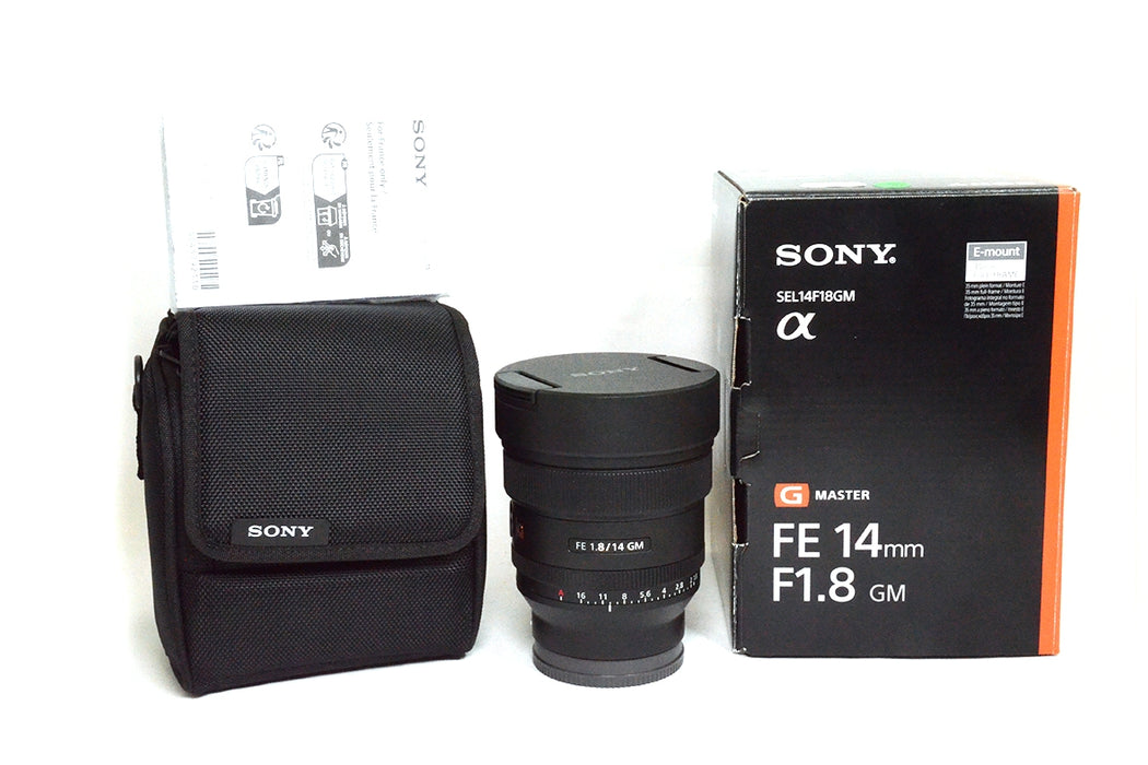 OBIETTIVO SONY FE 14MM F1.8 GM COME NUOVO CON HAIDA
