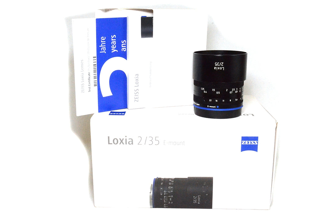 OBIETTIVO ZEISS LOXIA 35MM F2 SONY E MOUNT
