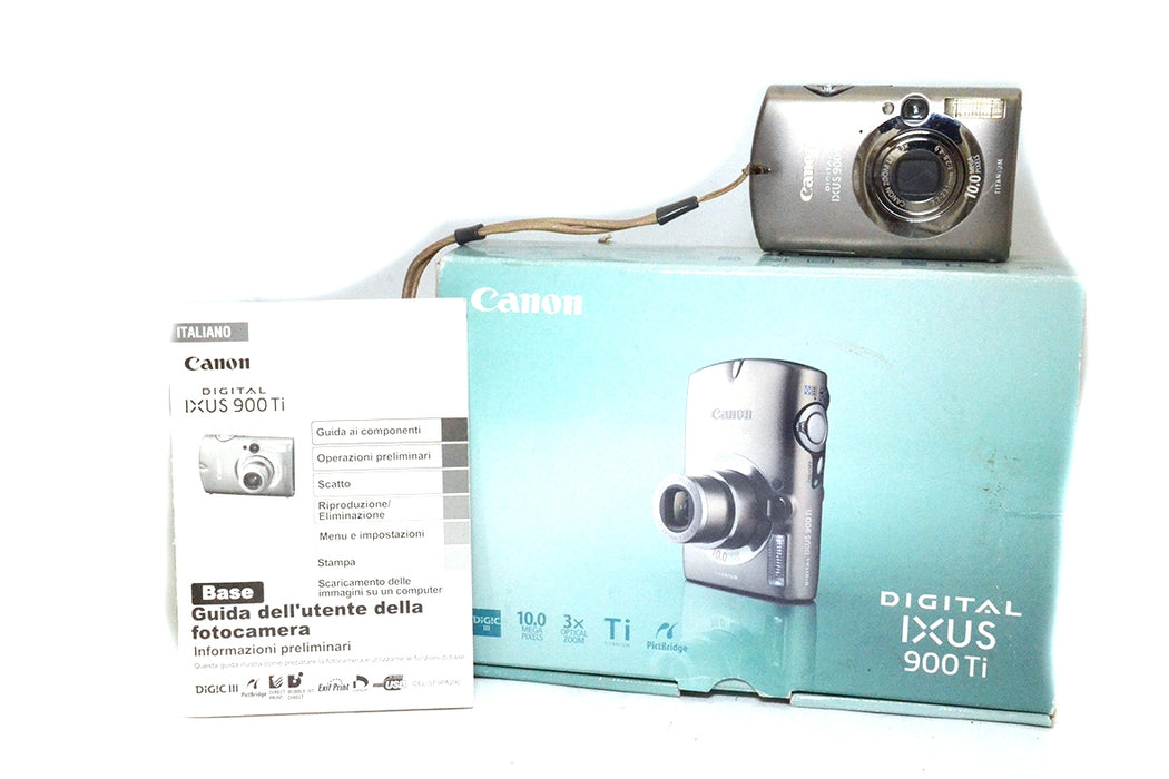 FOTOCAMERA CANON IXUS 900TI -LEGGI-