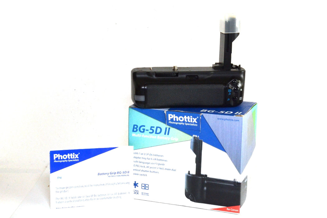 ACCESSORIO PER FOTOCAMERA BG PHOTTIX PER CANON 5D MK2