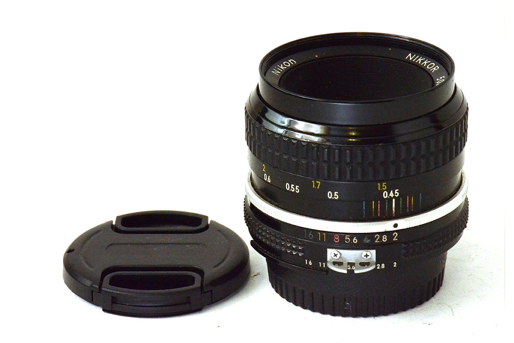 Obiettivo manuale Nikkor 50mm F2 AI