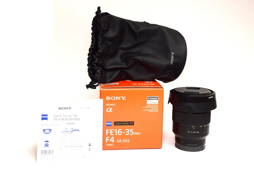 OBIETTIVO SONY FE 16-35MM F4 ZA OSS
