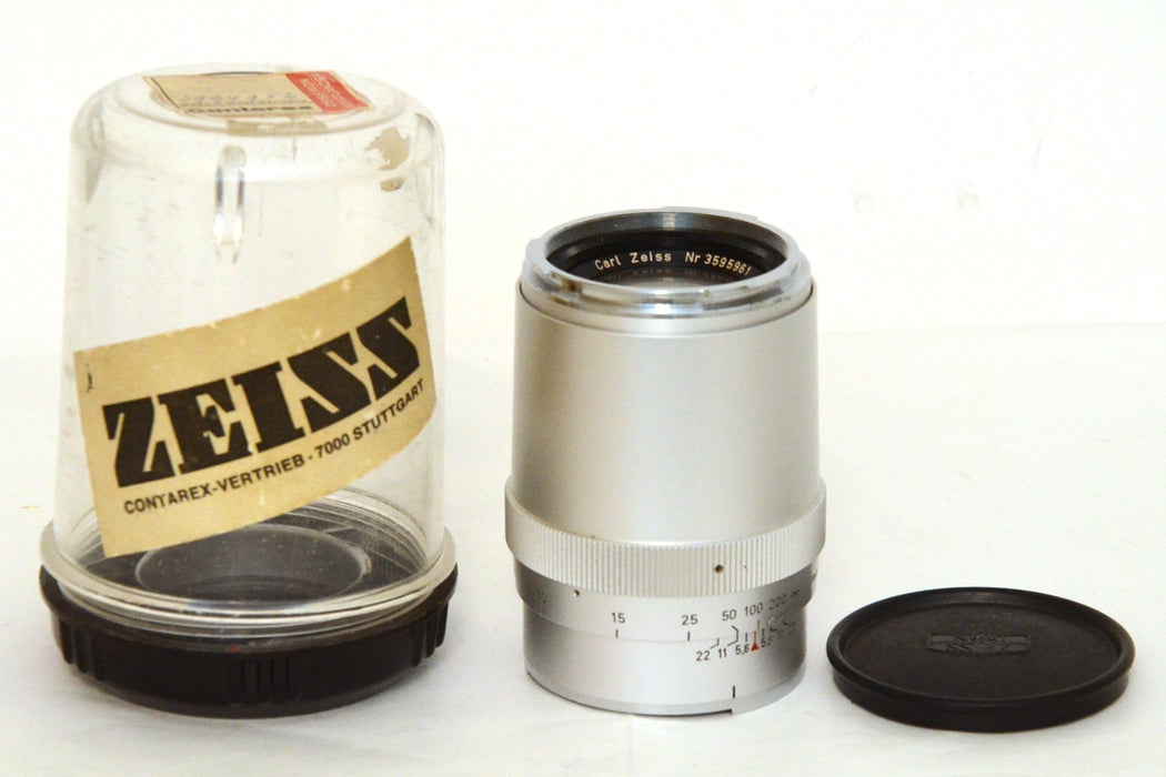 Carl Zeiss Sonnar 135mm F4 per Contarex lenti un po' velate