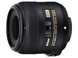 Nikon AF-S 40mm f/2,8G DX Micro Nikkor (OS) (cod. 5555500016839)