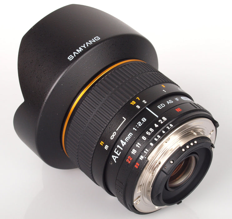 Samyang 14mm f/2,8 UMC per Nikon (OS) (cod. 5555500017201)