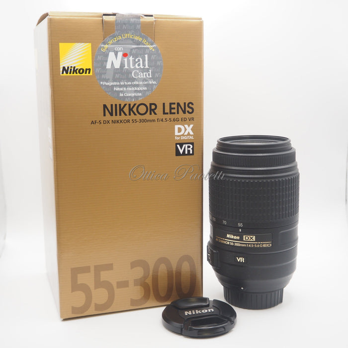 Nikon AF-S Nikkor 55-300 mm 1:4.5-5.6 G ED DX VR Usato
