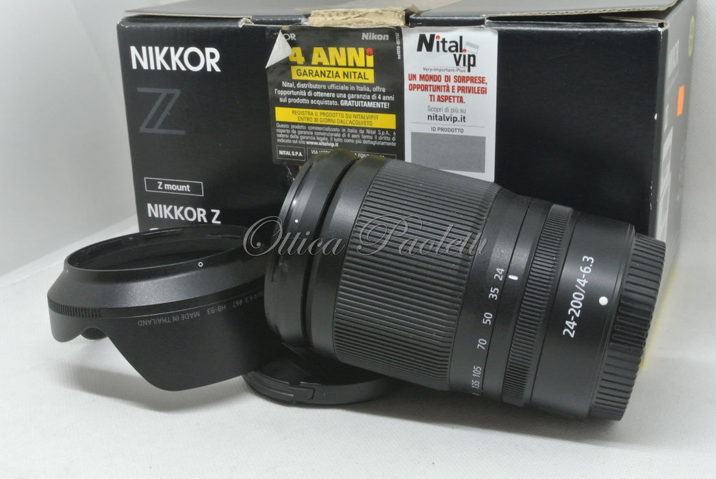 Nikon Nikkor Z 24-200 mm 1:4-6.3 VR Usato