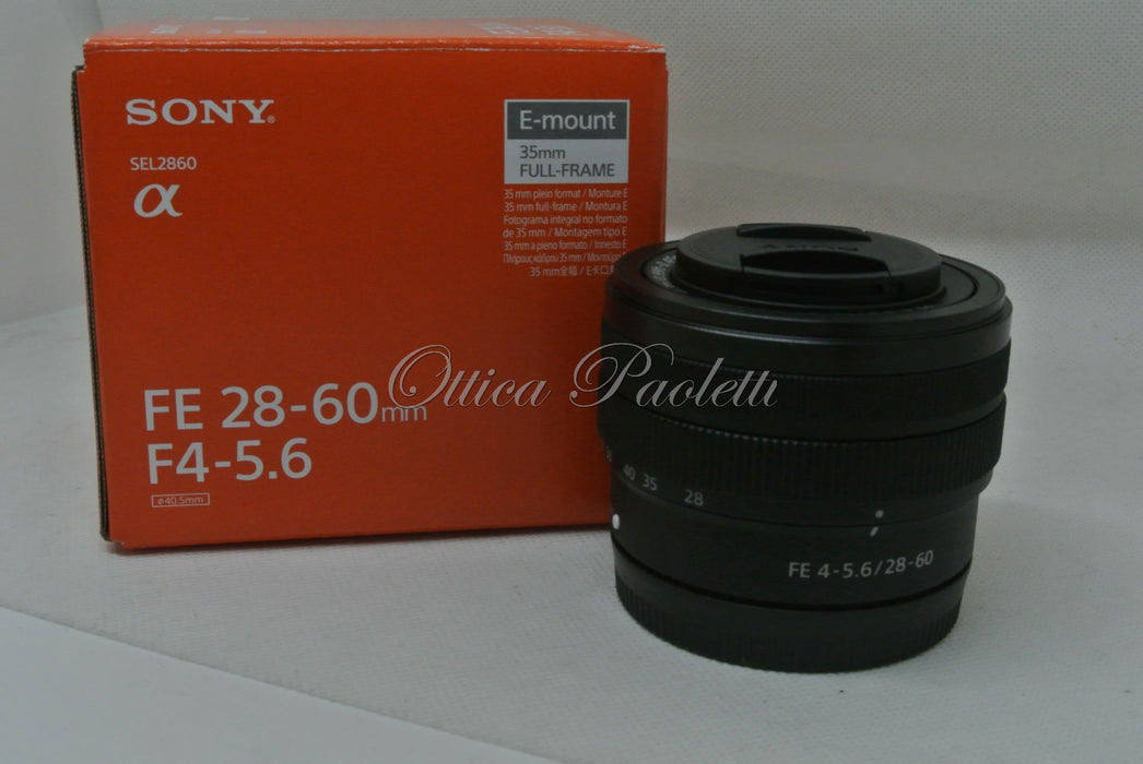 Sony FE 28-60 mm F4-5.6 Usato