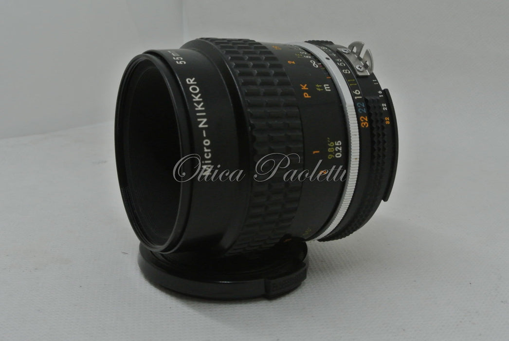 Nikon Micro-Nikkor 55 mm 1:2.8 Usato