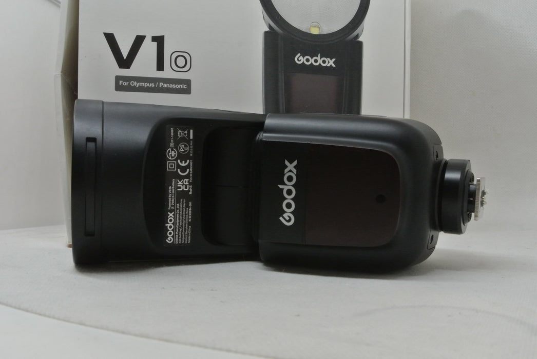 Godox Flash per Panasonic/Olympus V1 TTL Li-ion Round Head Camera flash Usato