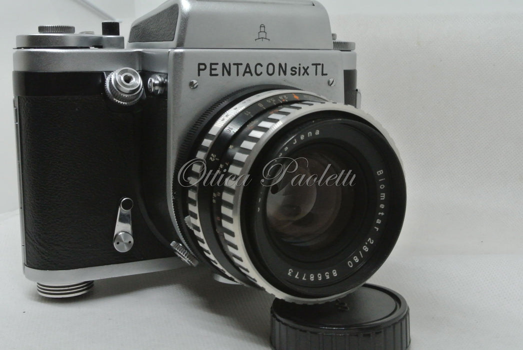 Pentacon Six TL Carl Zeiss Jena Biometar 2.8/80 Usata