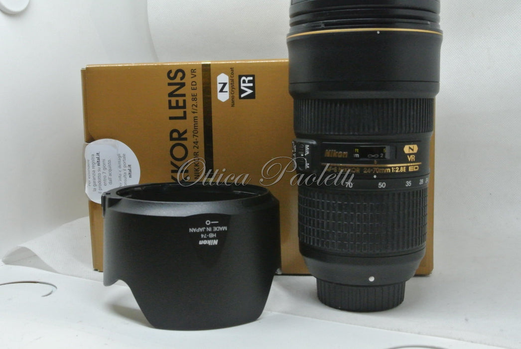 Nikon AF-S Nikkor 24-70 mm 1:2.8 E ED VR N Usato