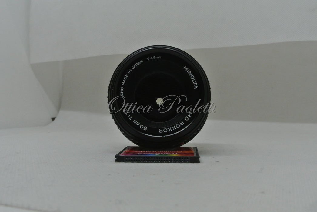 Minolta MD Rokkor 50 mm 1:1.7 Usato