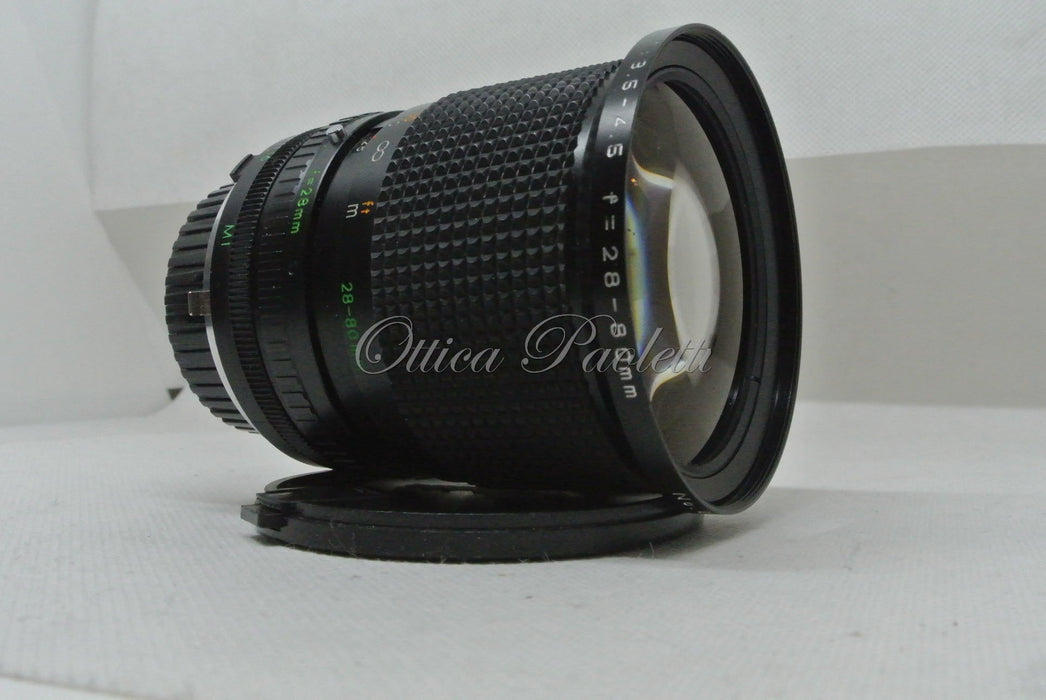 Zykkor per Minolta MC Auto Zoom 1:3.5-4.5 f=28-80 mm Usato