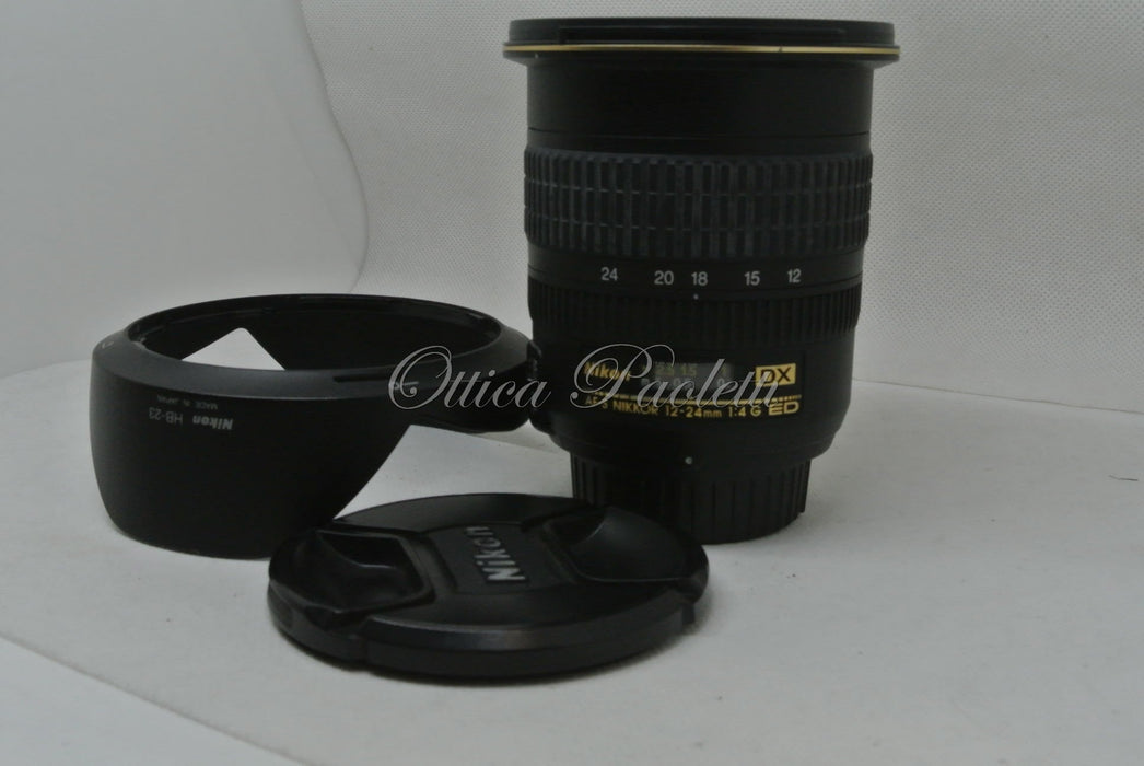 Nikon AF-S Nikkor 12-24 mm 1:4 G ED DX (IF) Usato