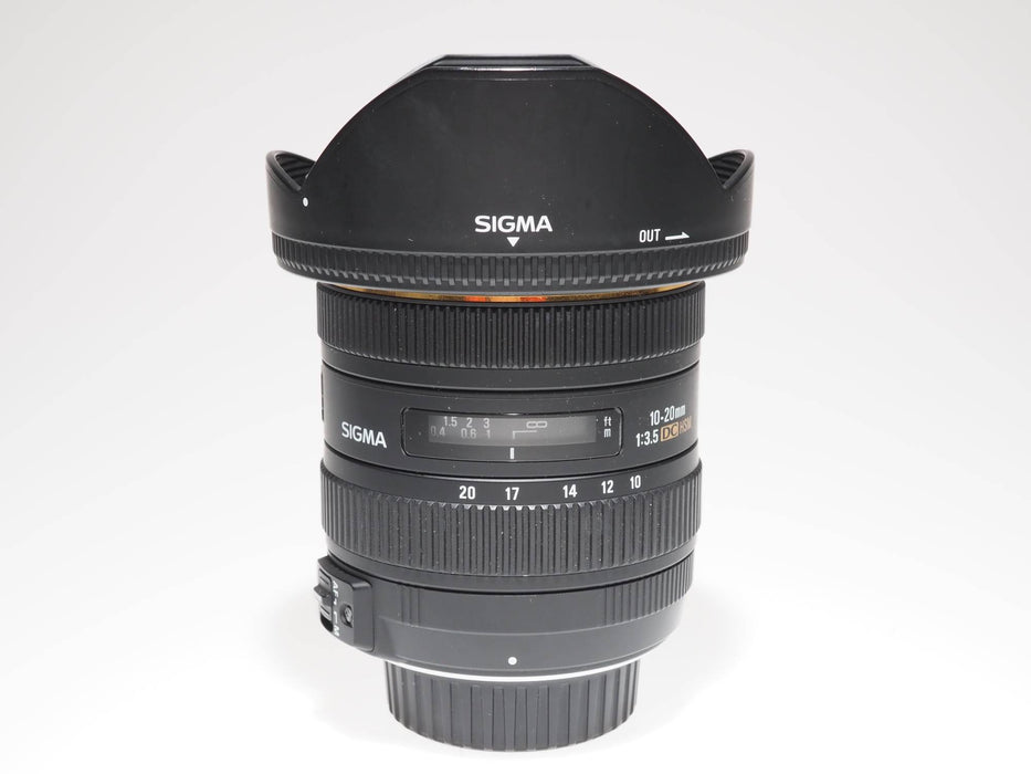 Sigma 10-20/3.5 Nikon
