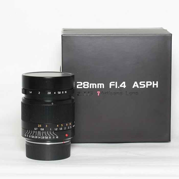 7 artisan 28mm f/1.4 per Leica M