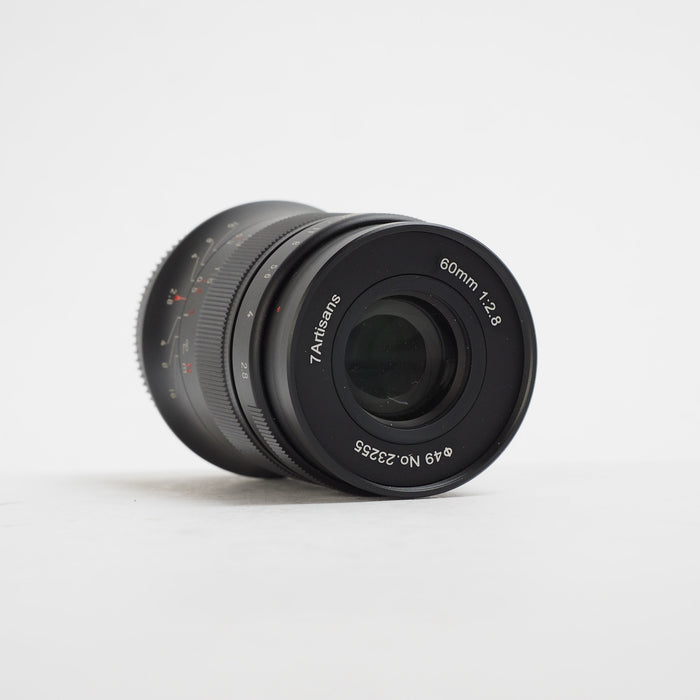 7Artisan 60mm f/2.8 Macro MKII XF Fuji USATO