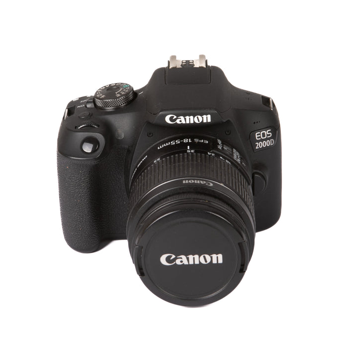 Canon EOS 2000D + obbiettivo kit EF-S 18-55mm